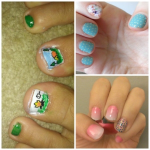 nails collage